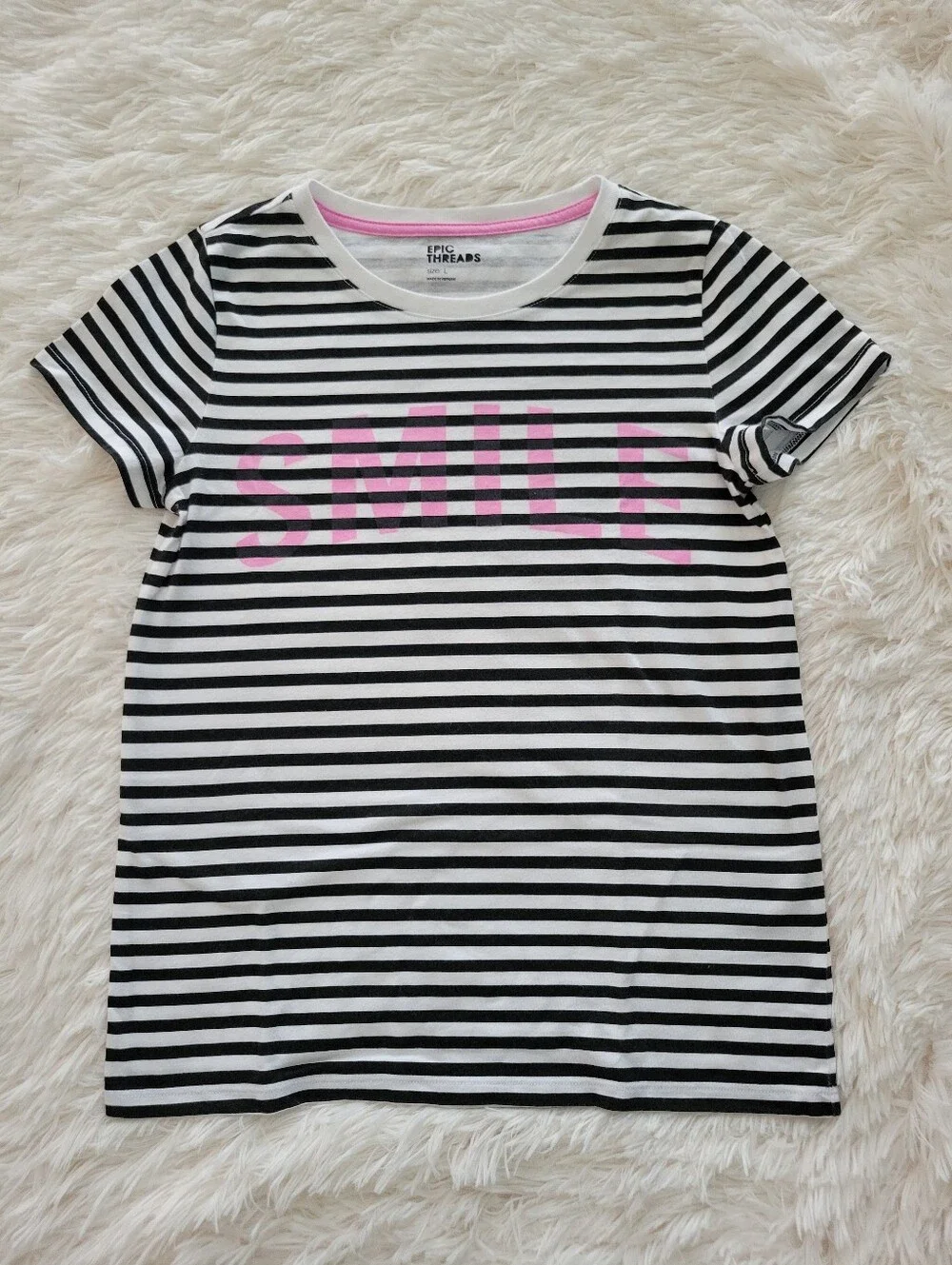 Girls Size L 10/12 Children's Place, Mixed Brand Short Sleeve Bundle Multicolor